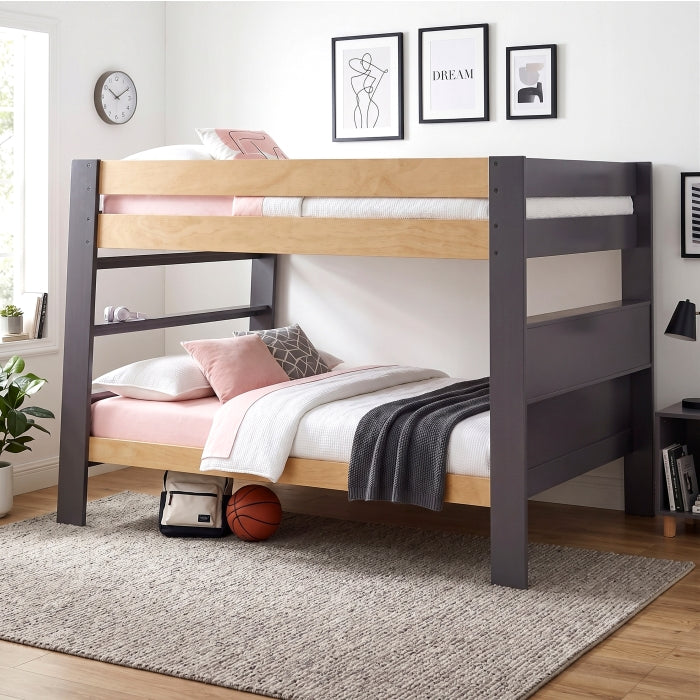 Arbor Gray Full Bunk Bed