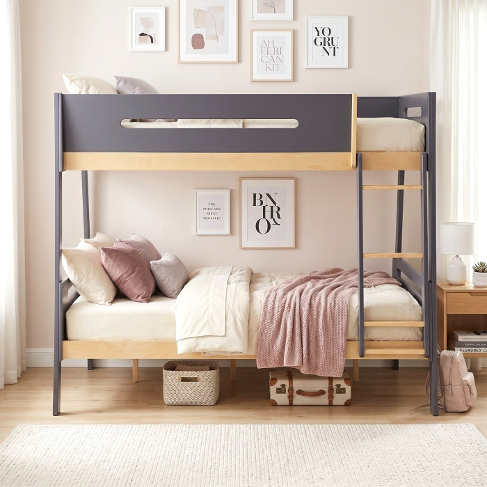 Koda Brown Twin/Full Bunk Bed