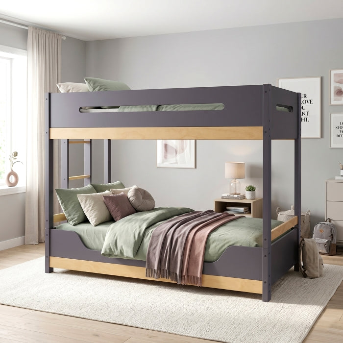 Koda Brown/Charcoal Twin Bunk Bed