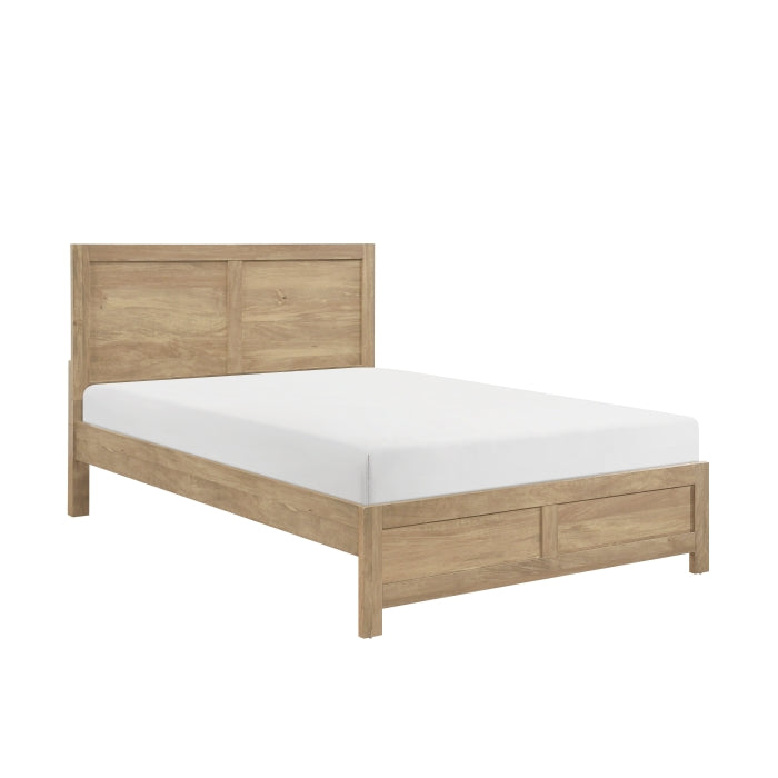 Liam Natural Full Platform Bed