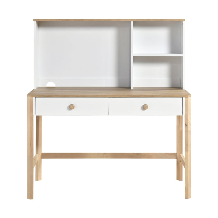 Liam Gray Writing Desk With Hutch