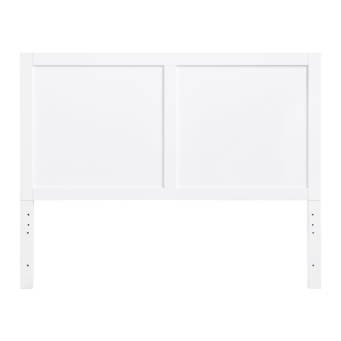 Galen White Full Platform Bed
