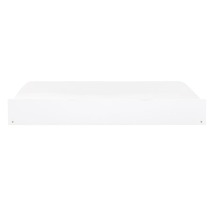 Galen White Twin Platform Bed