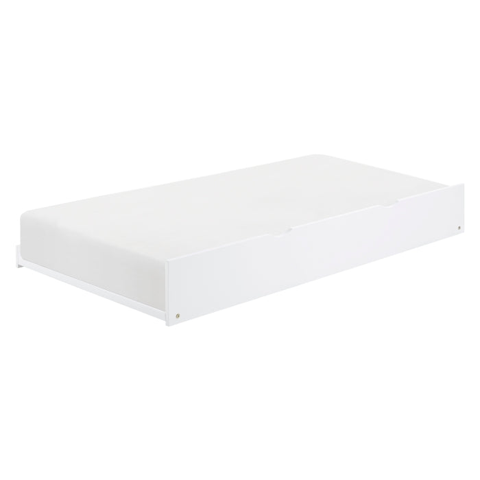 Galen White Twin Platform Bed