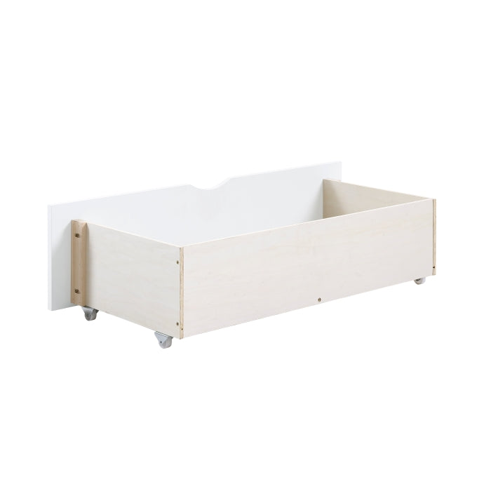 Galen White Twin Platform Bed