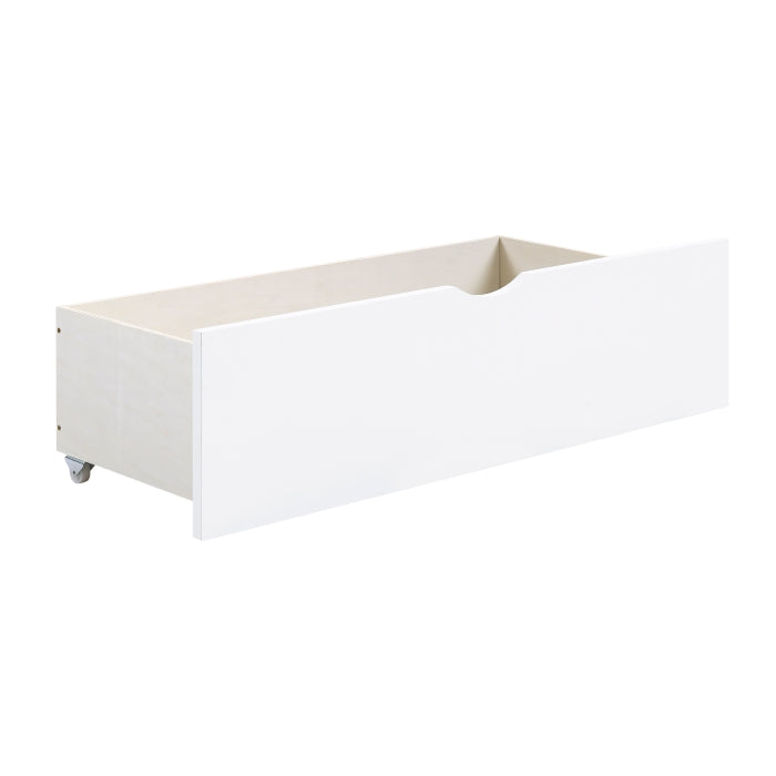 Galen White Twin Platform Bed