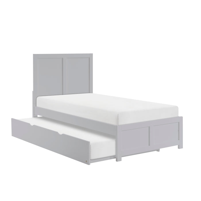 Orion Gray Twin Platform Bed