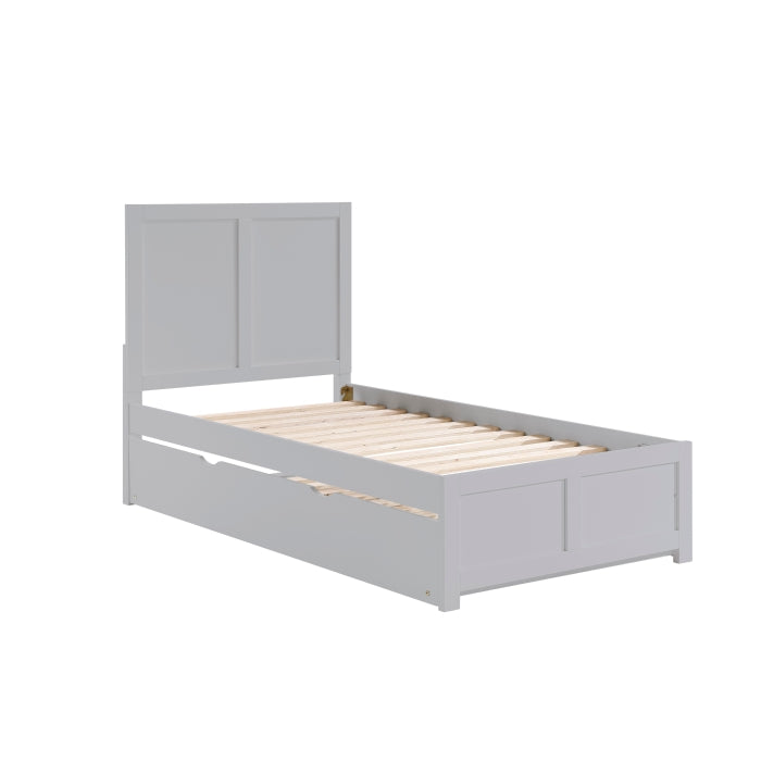 Orion Gray Twin Platform Bed