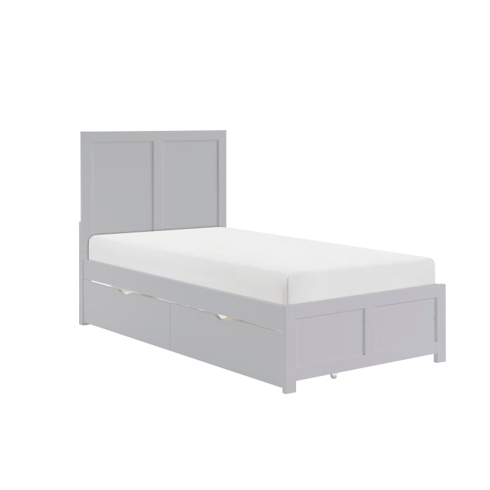 Orion Gray Twin Platform Bed