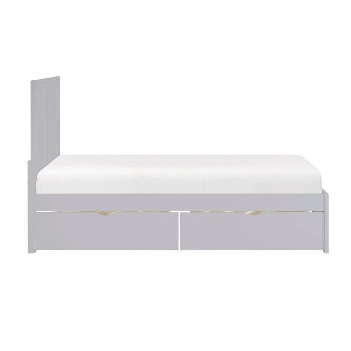 Orion Gray Twin Platform Bed