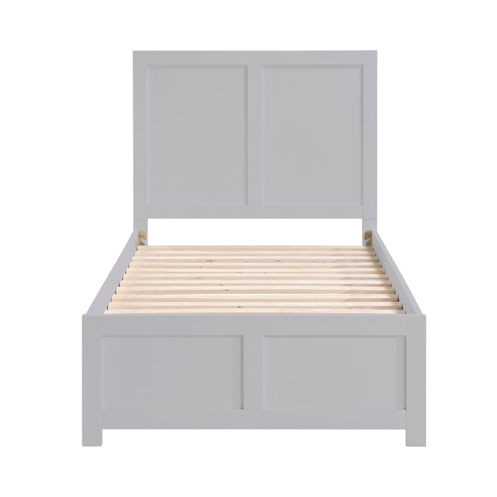 Orion Gray Twin Platform Bed