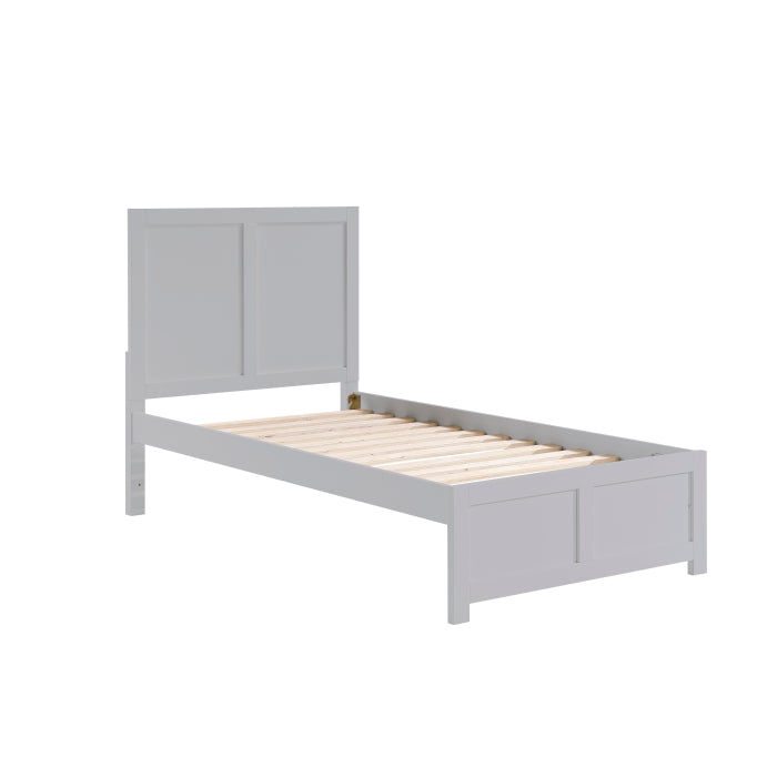 Orion Gray Twin Platform Bed
