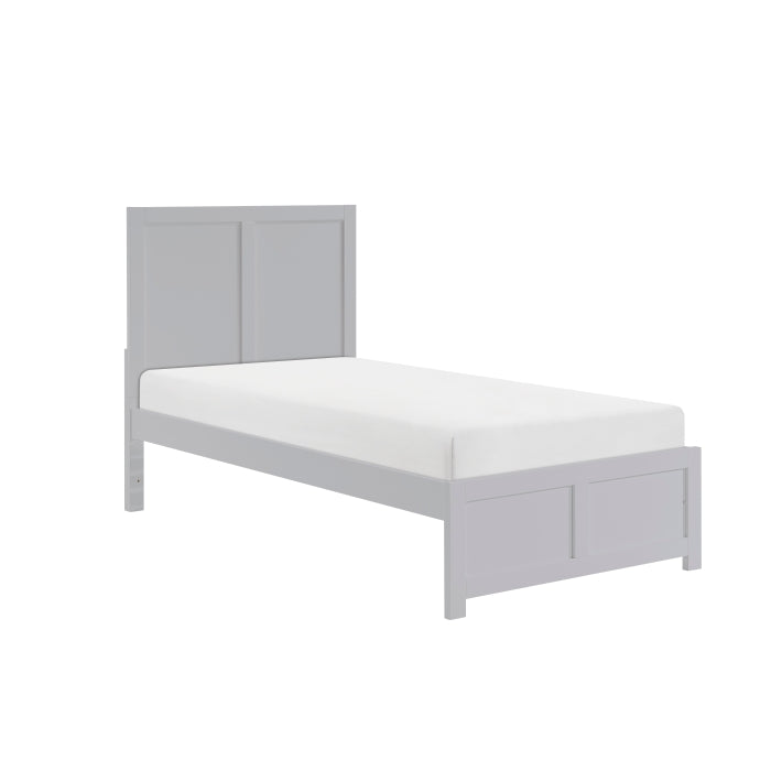 Orion Gray Twin Platform Bed