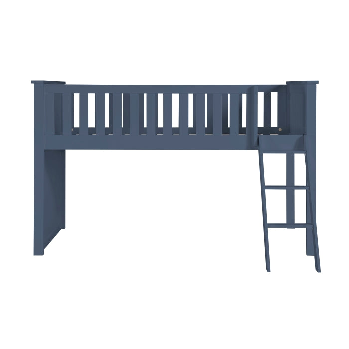 Nora Blue Low Loft Bunk