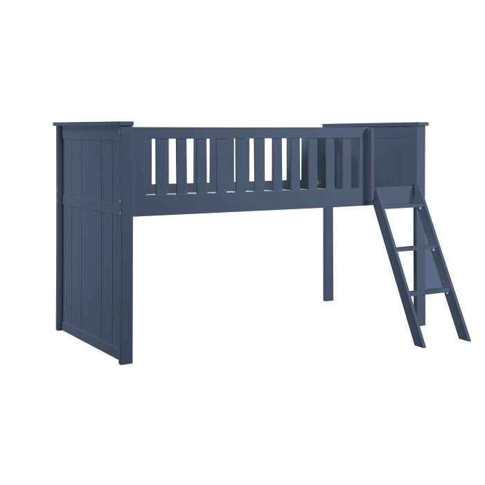 Nora Blue Low Loft Bunk