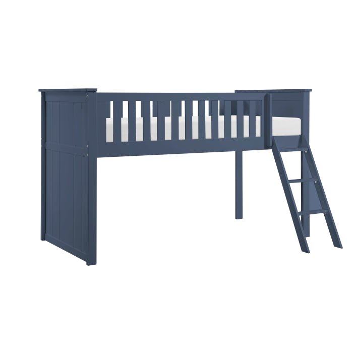 Nora Blue Low Loft Bunk