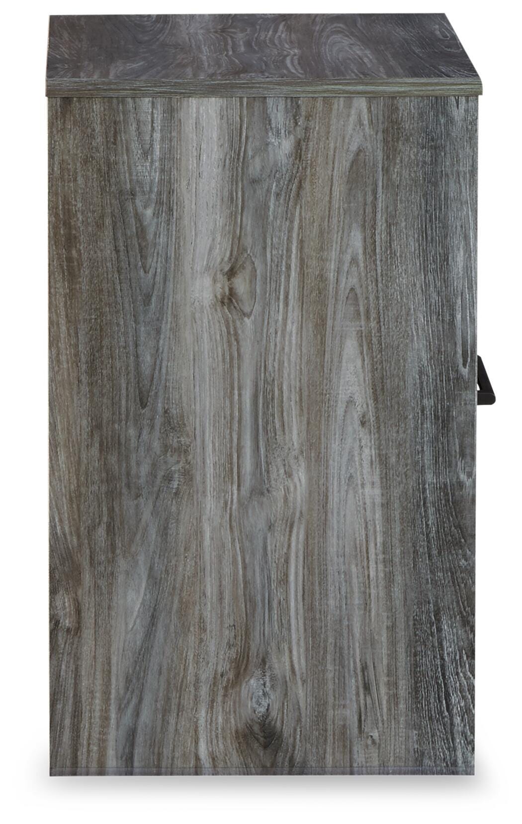 Baystorm Gray King Panel Bed, Dresser, Mirror, Chest and Nightstand