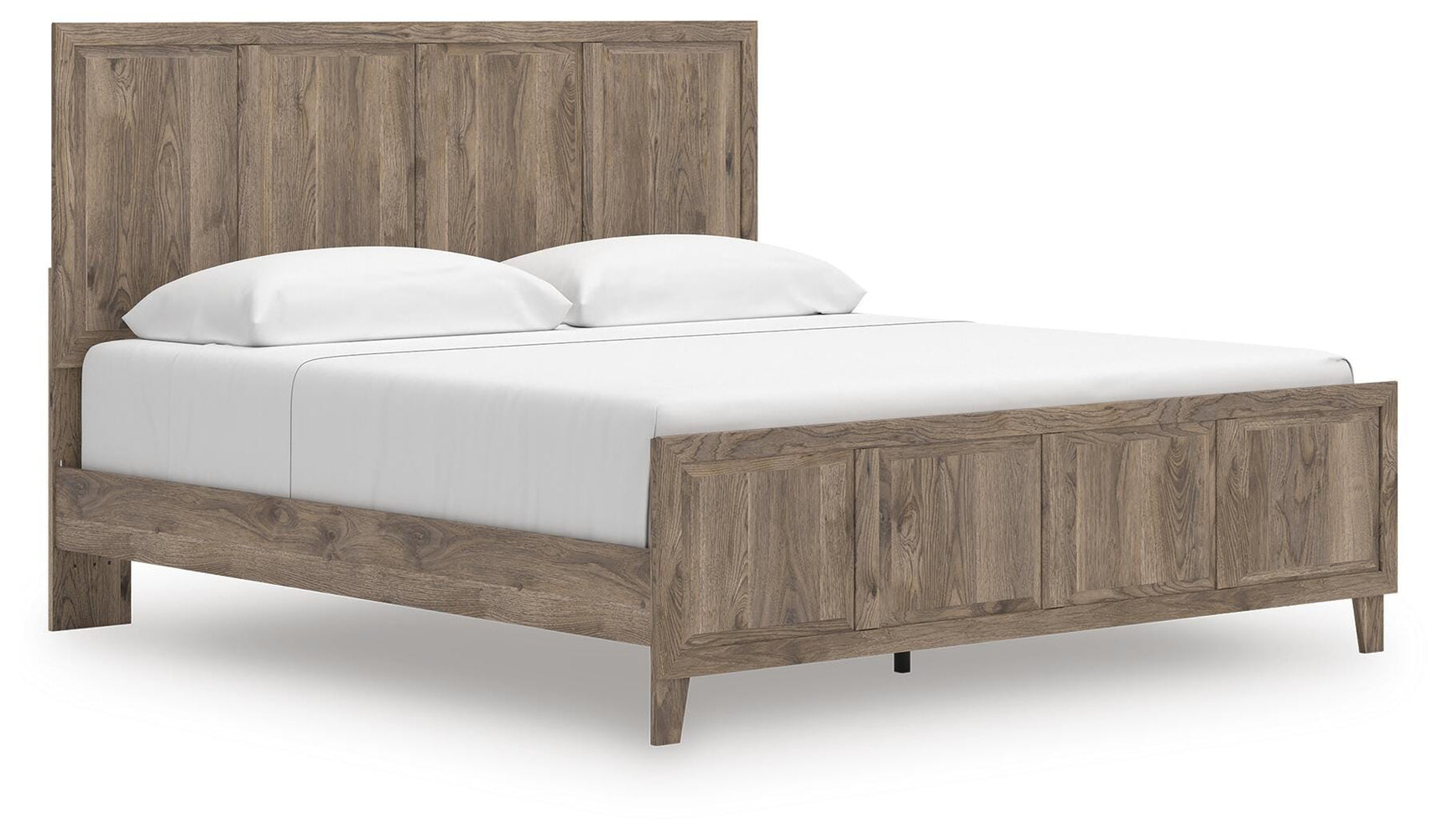 Keithland Brown King Panel Bed (Online Special Price)