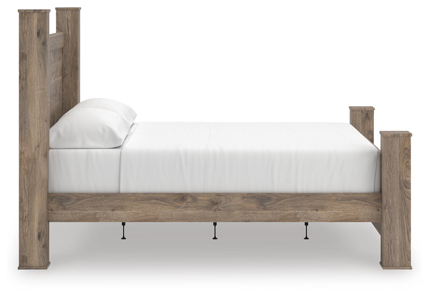Keithland Brown King Poster Bed
