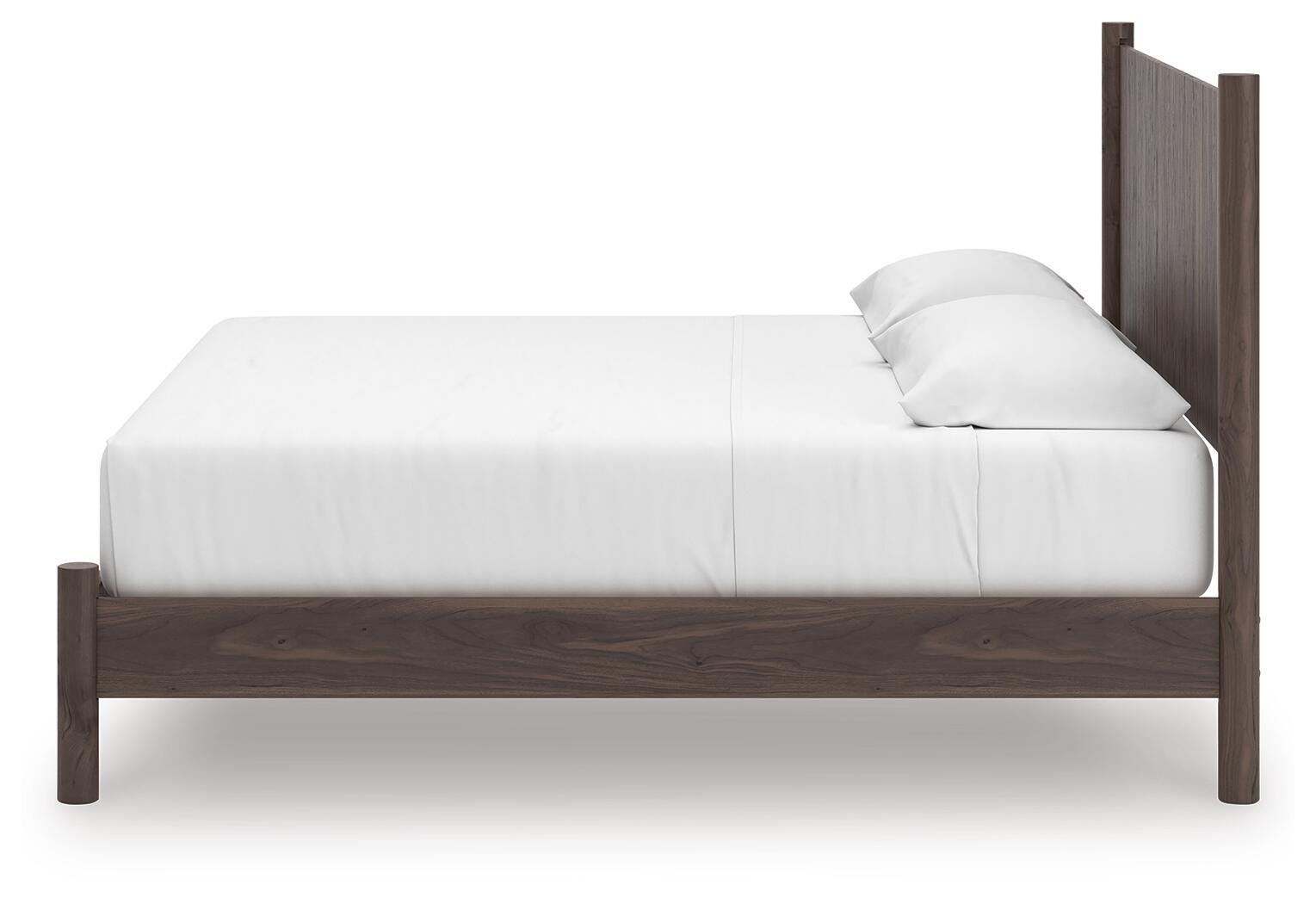 Cadmori Brown King Panel Platform Bed
