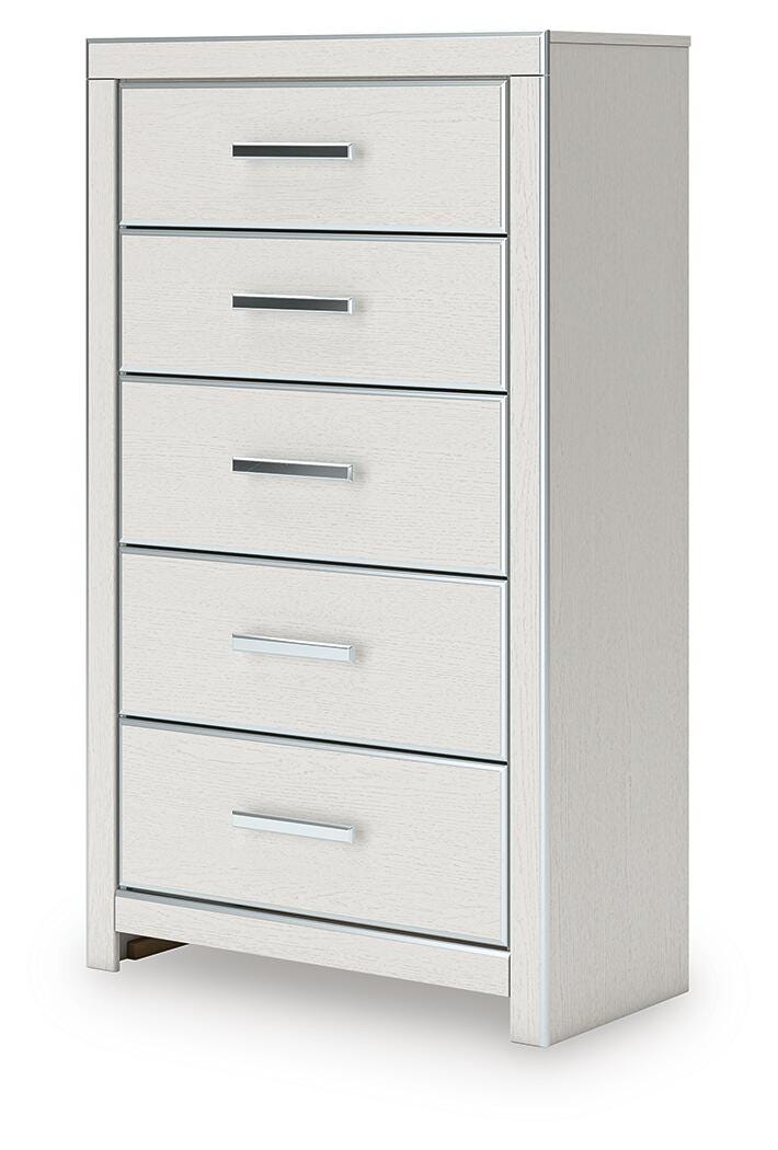 Birmonton White Chest of Drawers