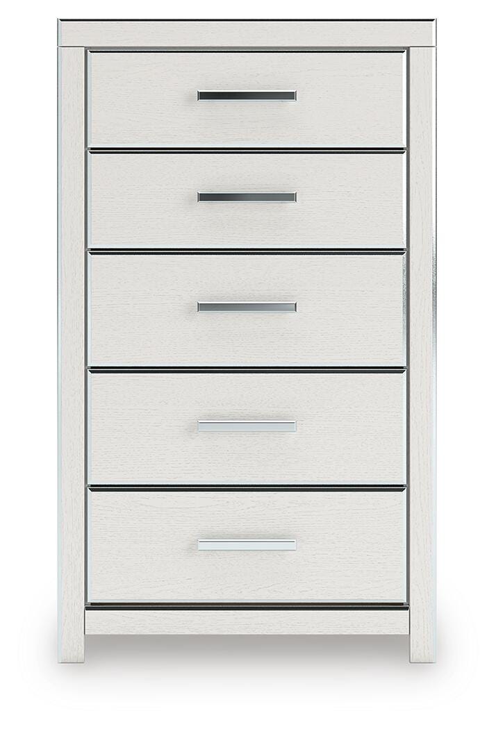 Birmonton White Chest of Drawers