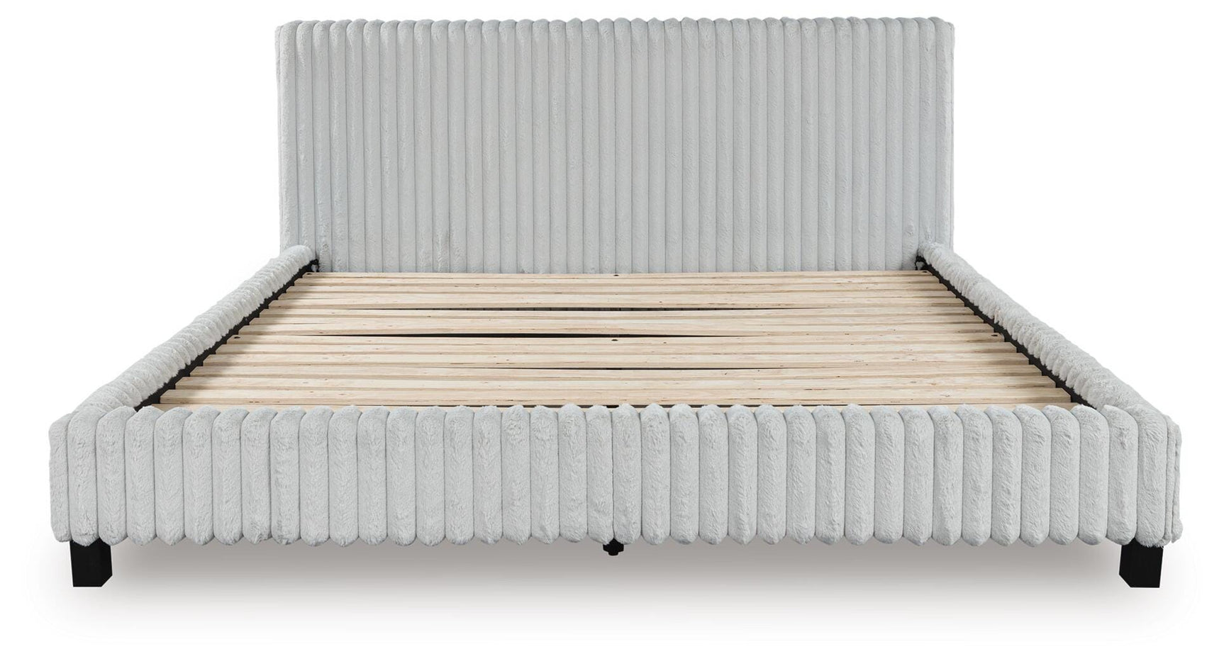 Birmonton White King Upholstered Bed