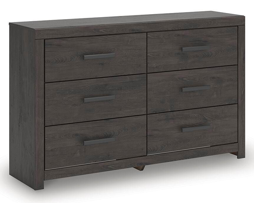 Prendonea Charcoal Dresser and Nightstand (Online Special Price)
