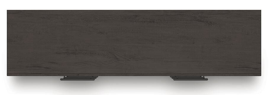 Prendonea Charcoal King Panel Bed, Dresser and Nightstand (Online Special Price)
