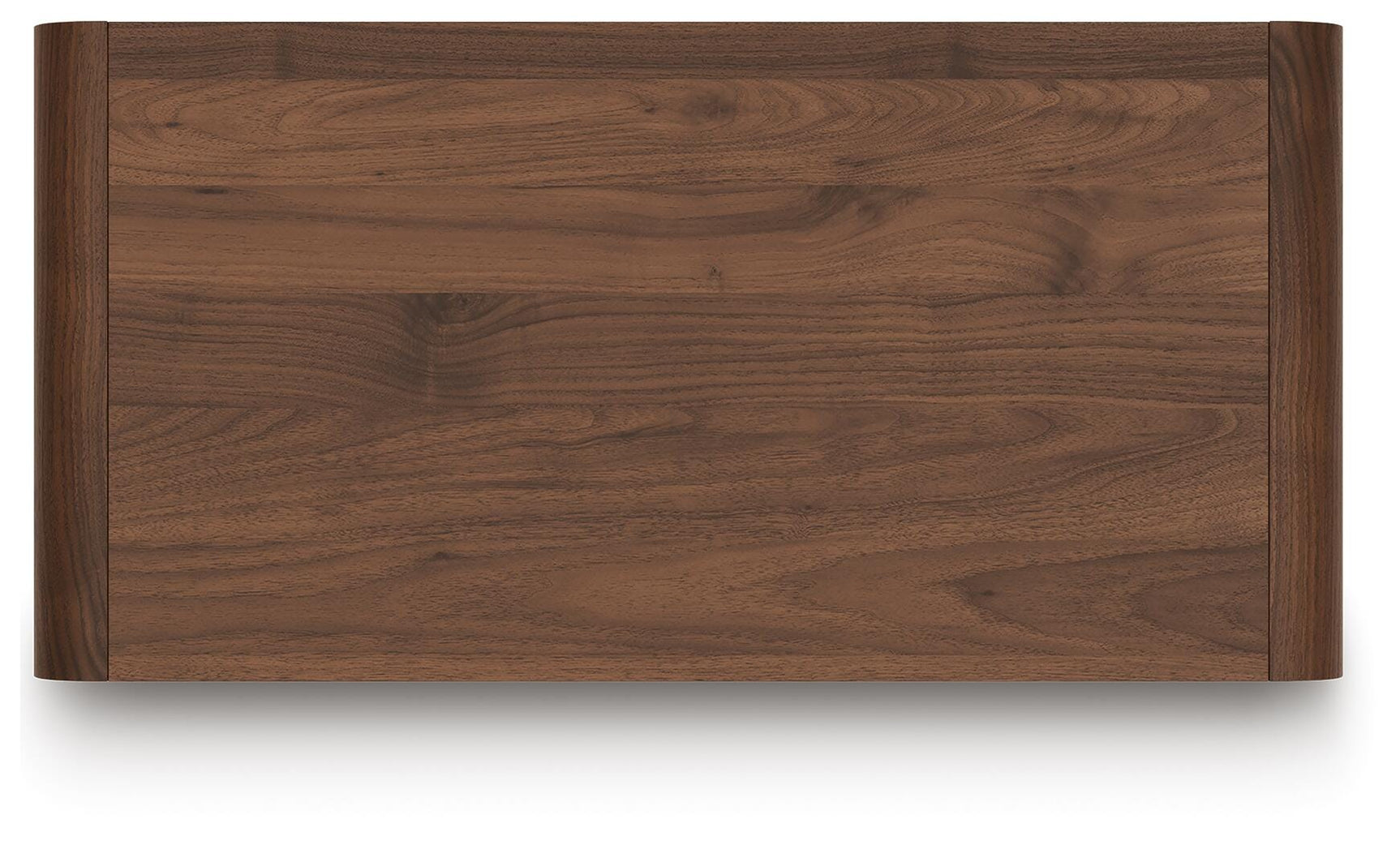 Fortlorn Walnut Brown King Panel Bed, Dresser, Mirror and Chest
