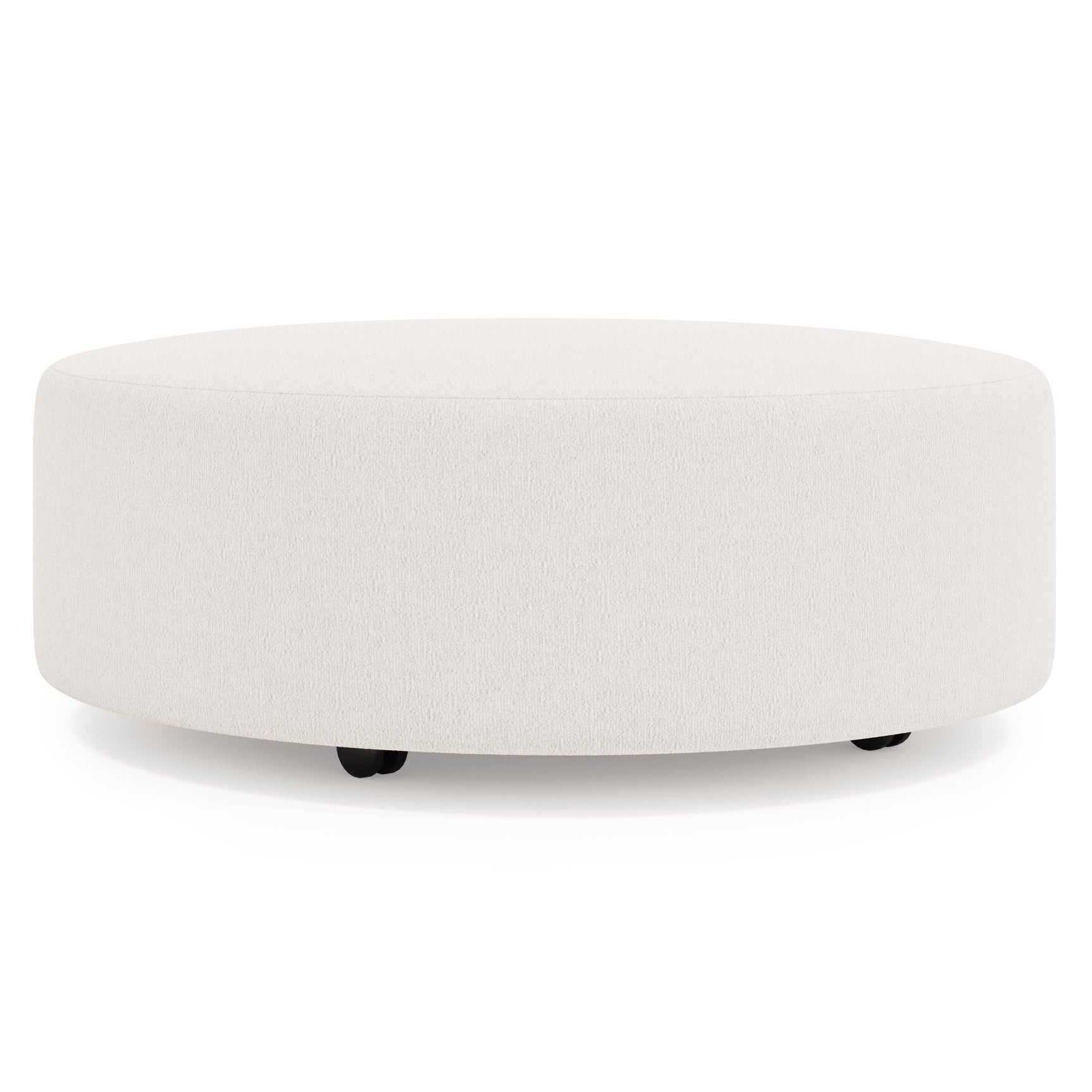 LOLO Gray Cocktail Ottoman Without Nails