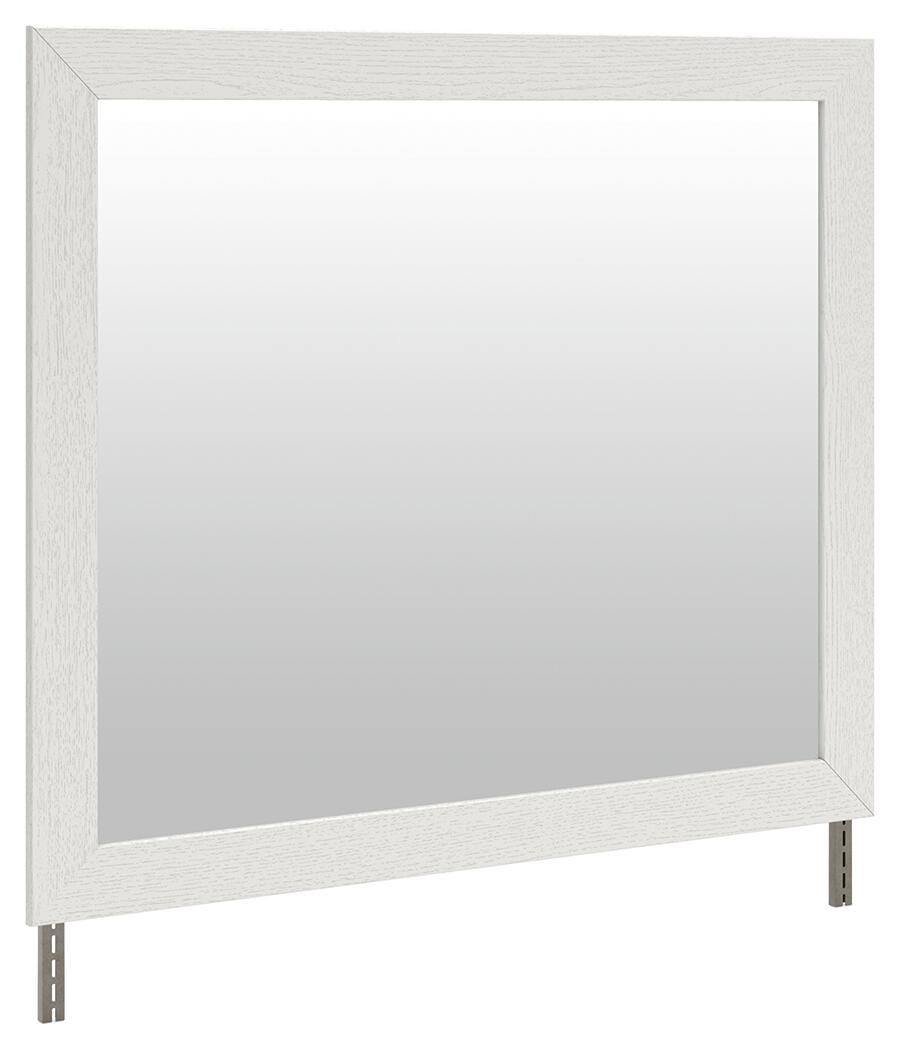 Savonport White Bedroom Mirror