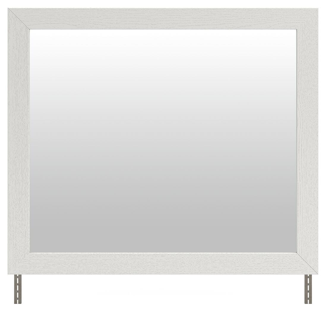 Savonport White Bedroom Mirror
