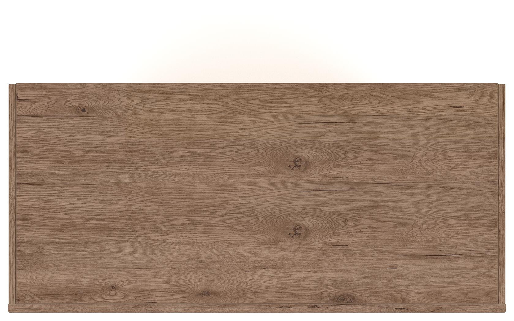 Savonport White/Brown Five Drawer Chest