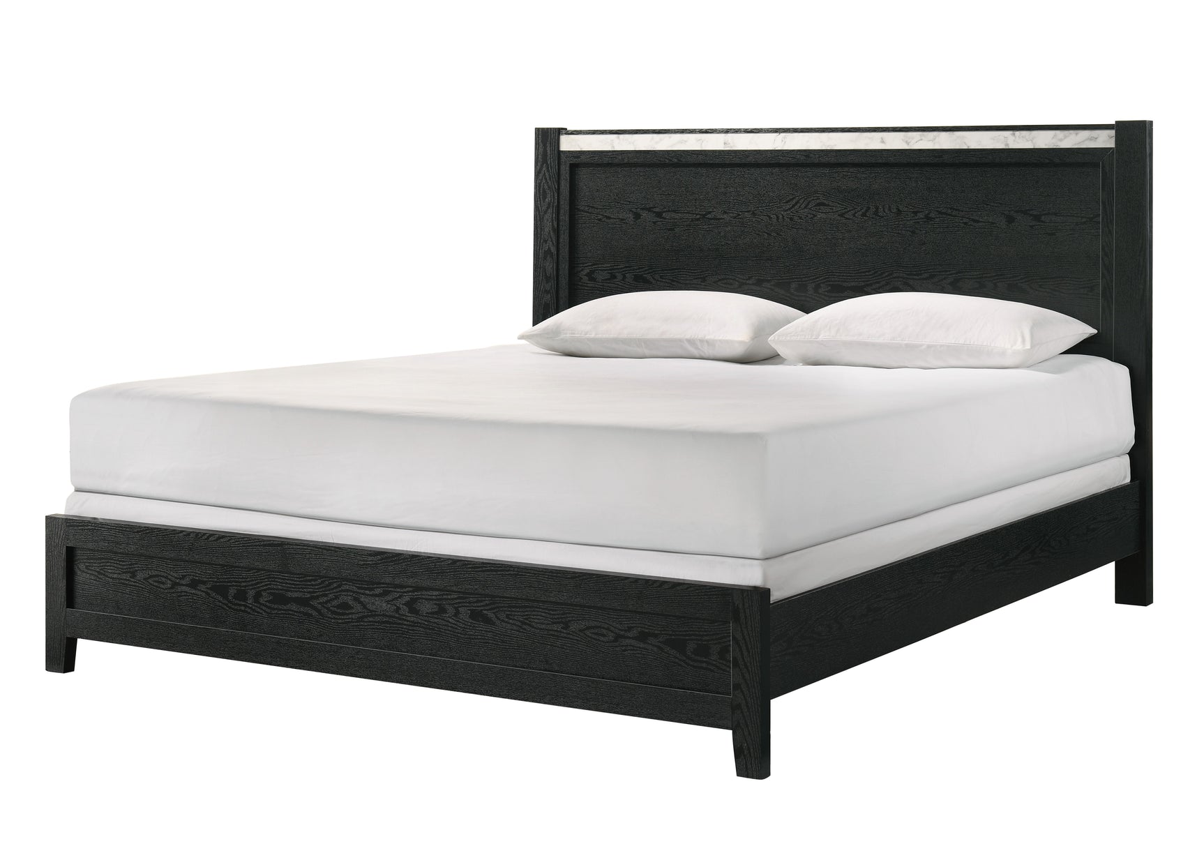 Lamar Black Panel Bedroom Set