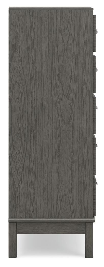 Mazing Gray Chest of Drawers