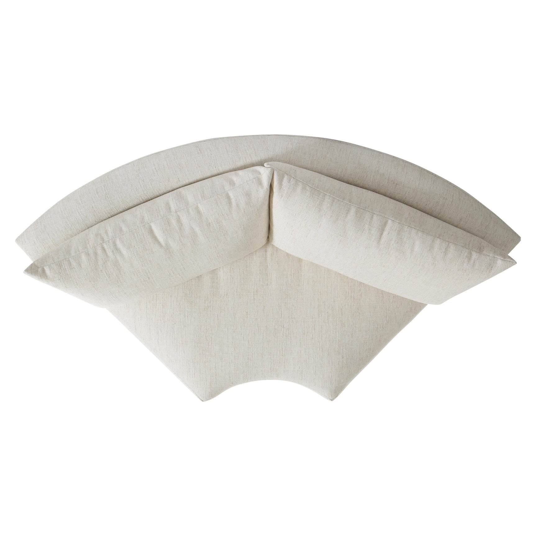 Ferris Beige Wedge Without Pillows