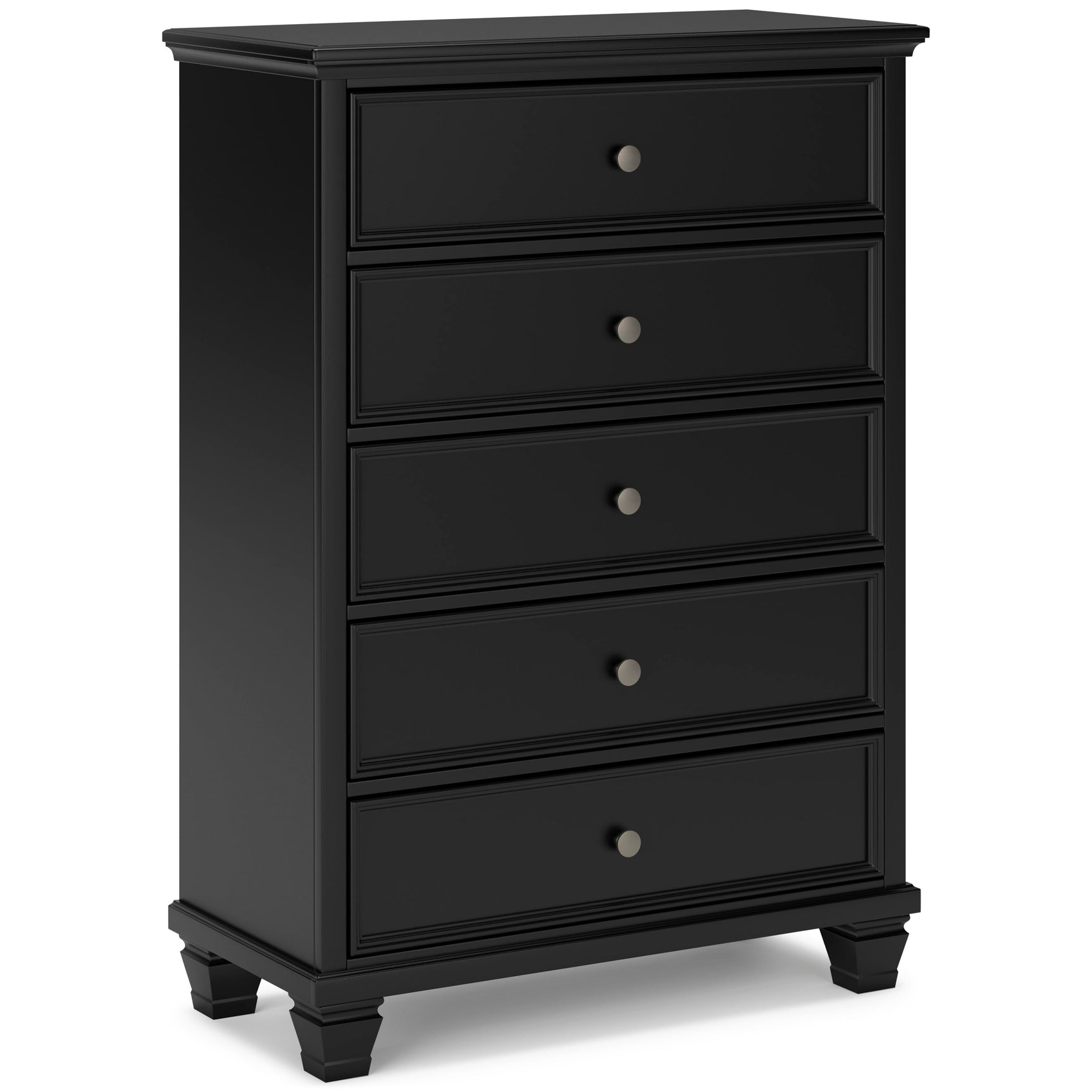 Lanolee Black Full Panel 6-Piece Bedroom Set w/ 2 Nightstands (Online Special Price)