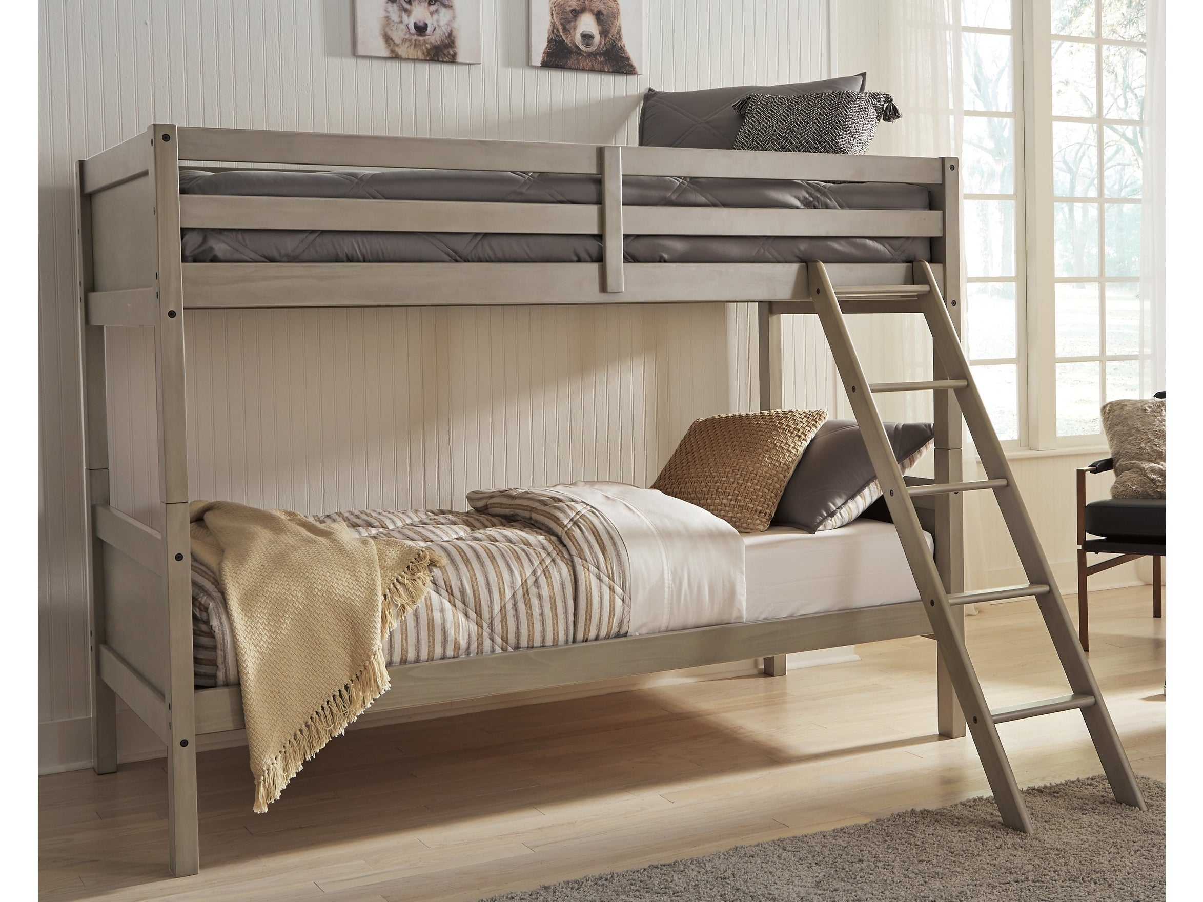 Bunk bed sets orders with mattresses