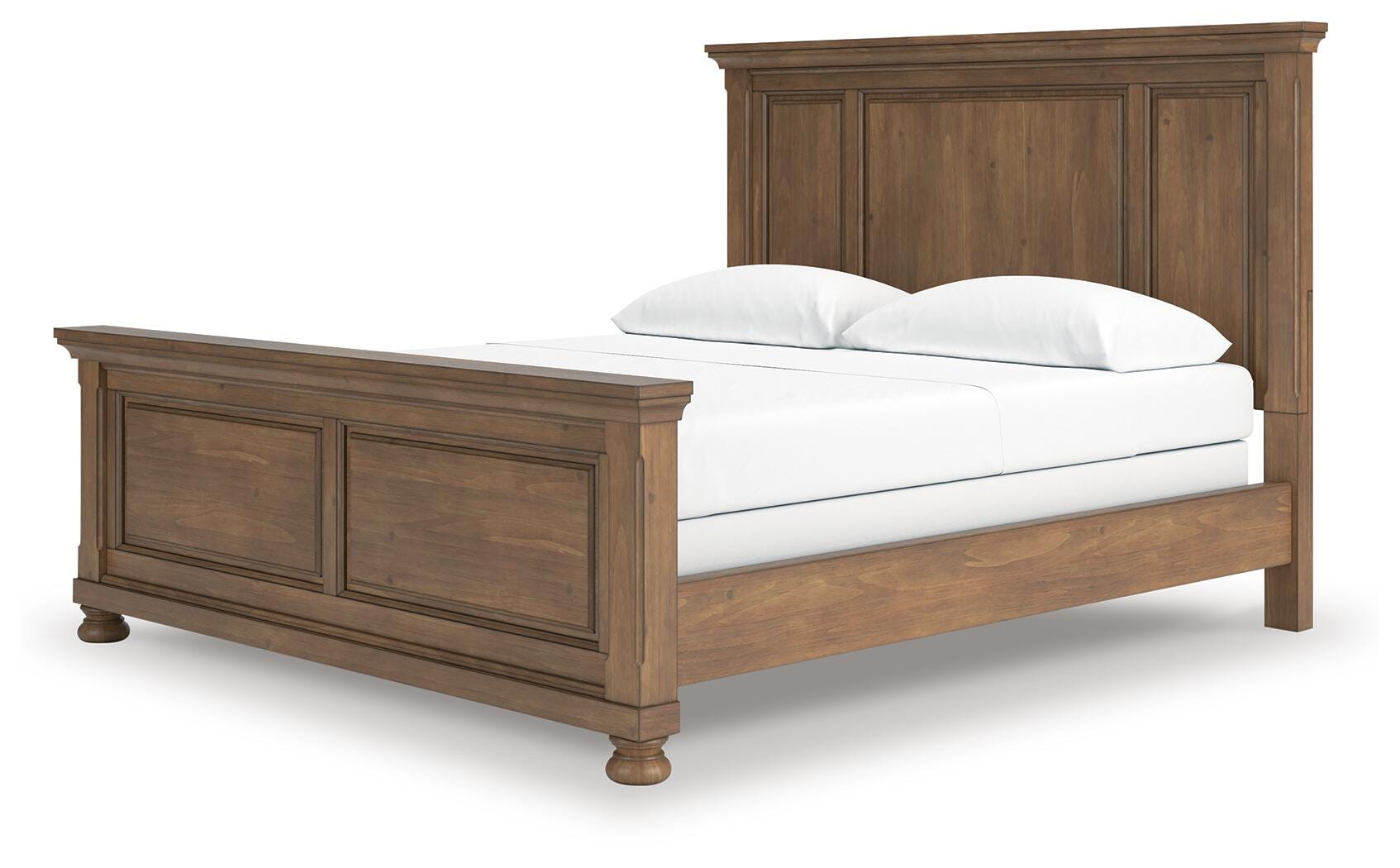 Vandenmore Medium Brown California King Panel Bed (Online Special Price)