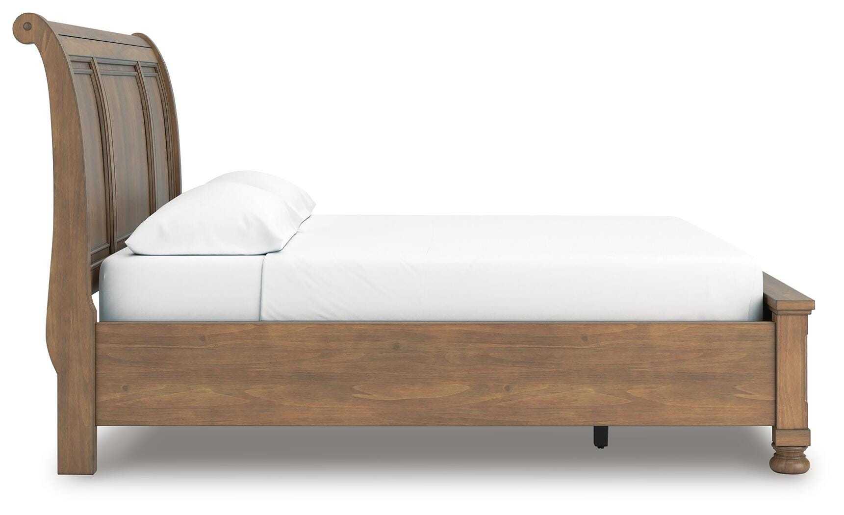 Vandenmore Medium Brown California King Storage Sleigh Bed