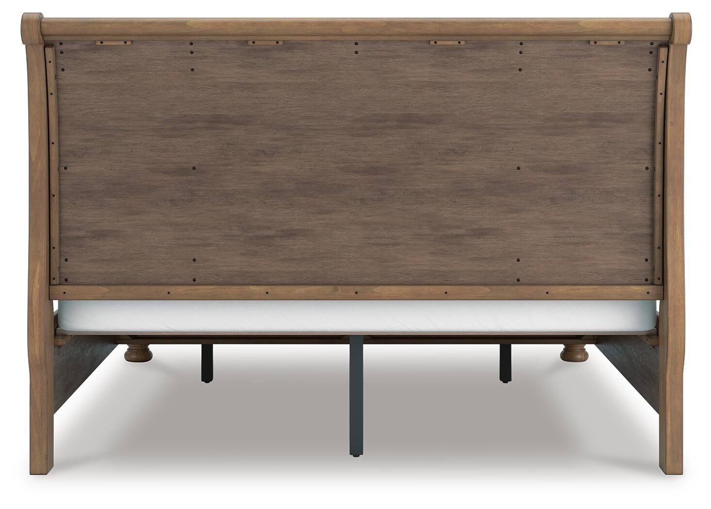 Vandenmore Medium Brown King Storage Sleigh Bed