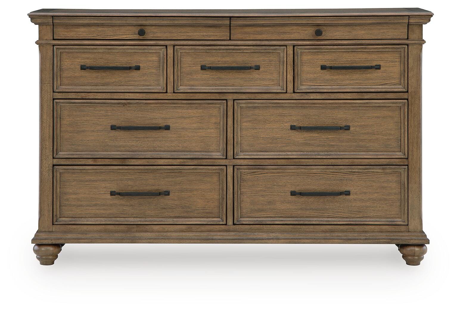 Waynely Medium Brown Dresser