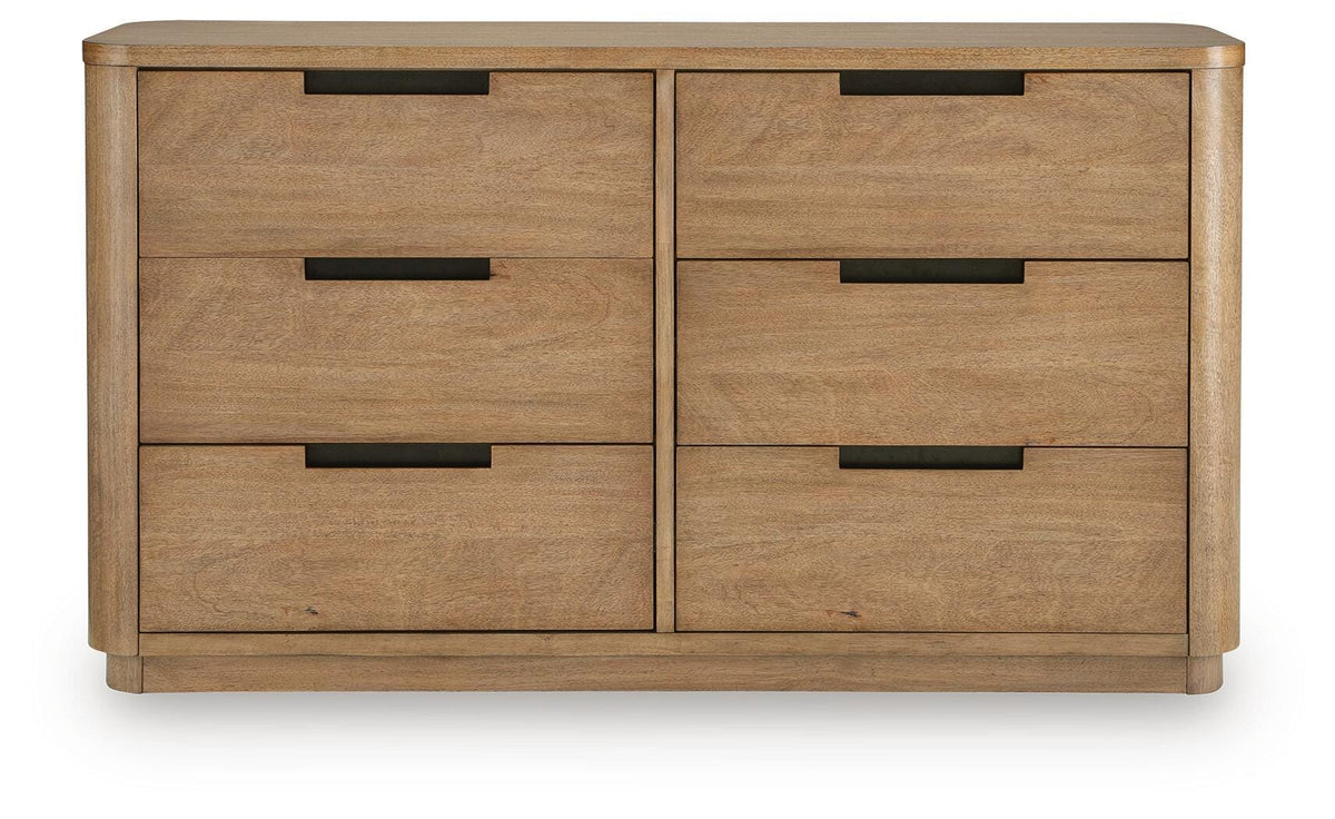 Pamaria Light Brown Dresser (Online Special Price)