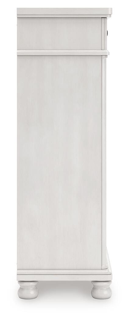Chadworth Antique White Chest of Drawers (Online Special Price)