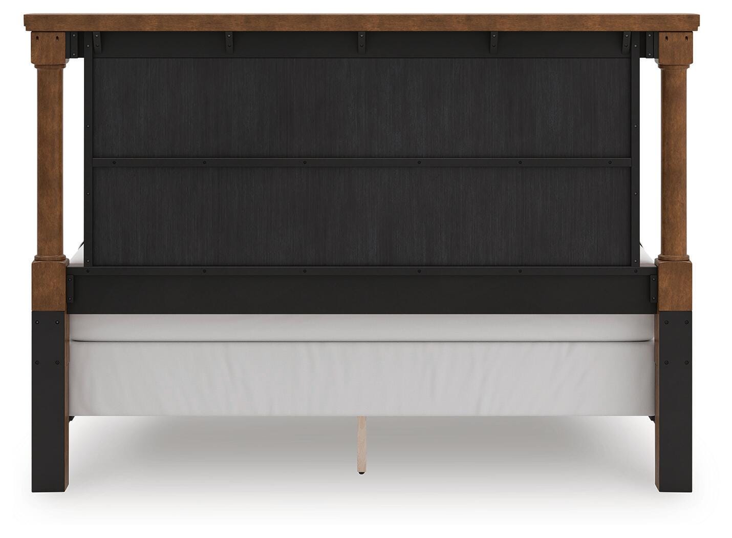 Chadworth Brown California King Poster Bed