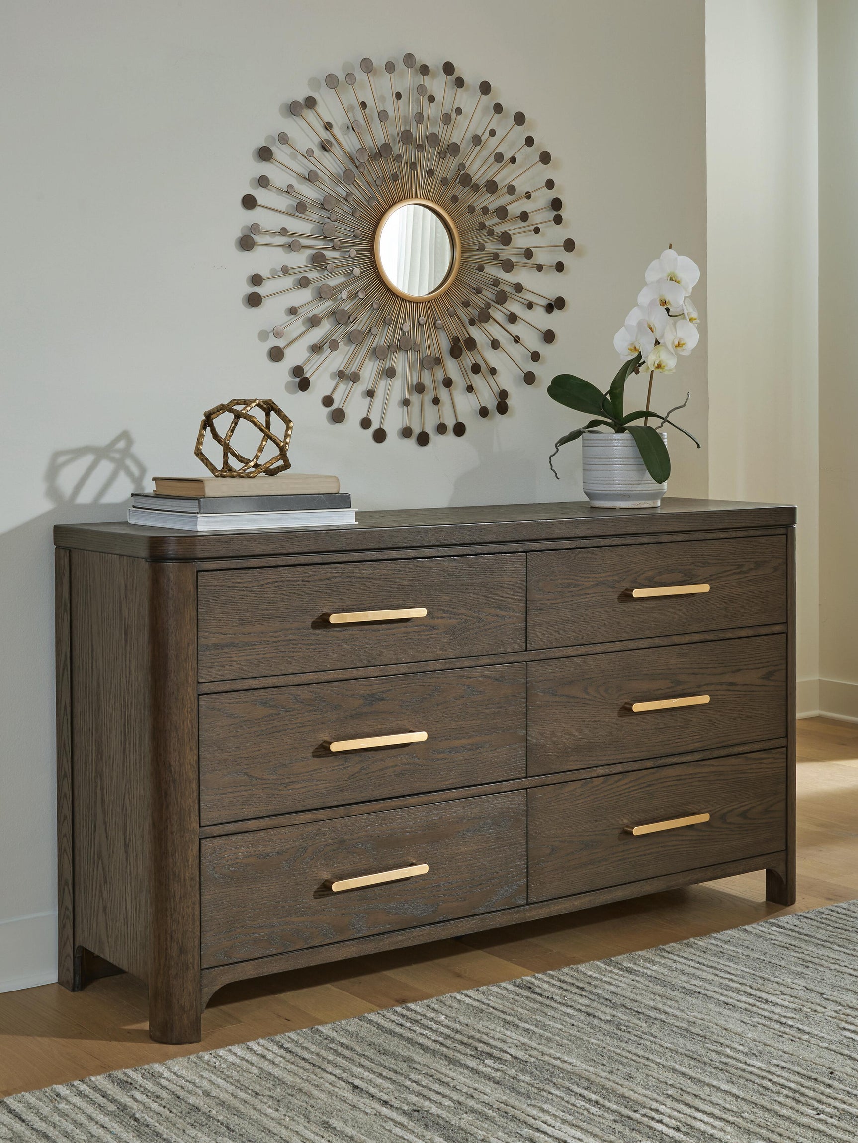 Radkin Burnished Brown Dresser (Online Special Price)