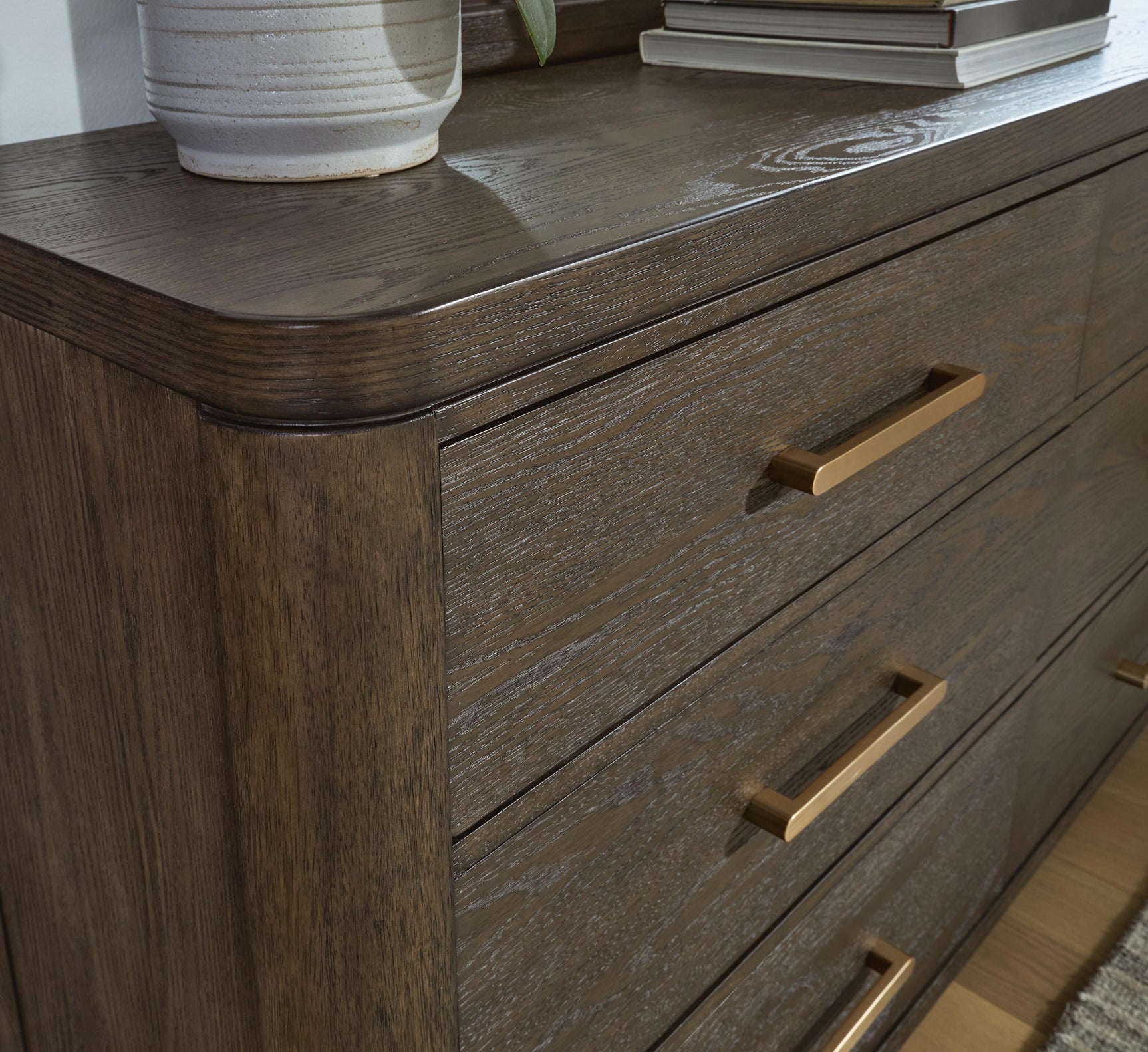 Radkin Burnished Brown Dresser (Online Special Price)