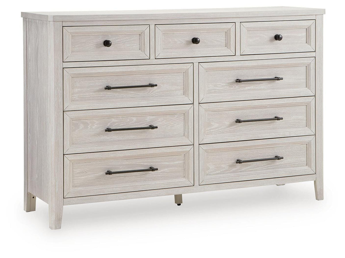 Darbonton Dove White Dresser (Online Special Price)