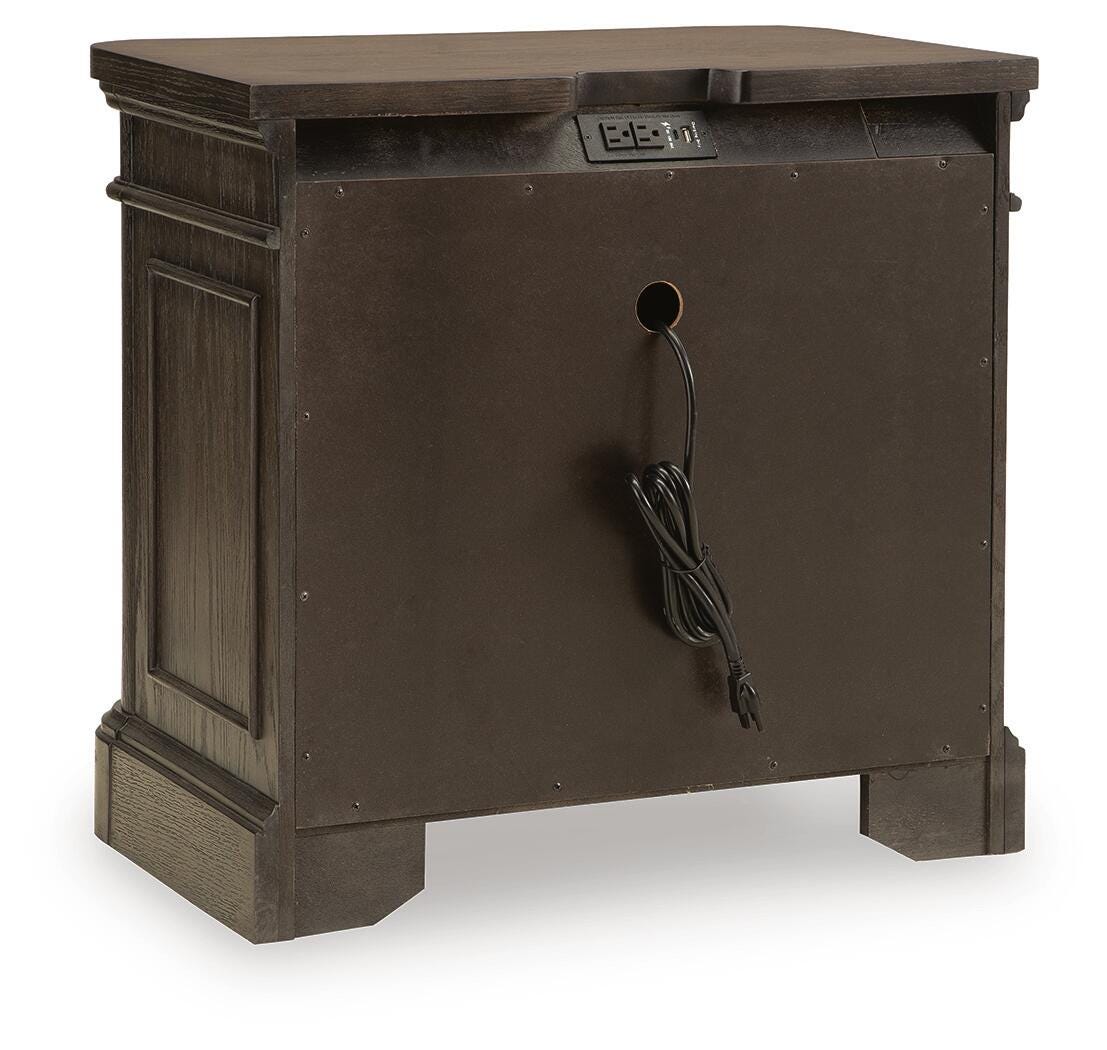Wickenger Dark Brown Nightstand